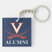 V Saber Alumni Sleutelhanger (Achterkant)