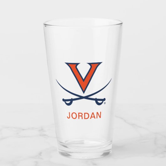 V Saber Glas (Voorkant)