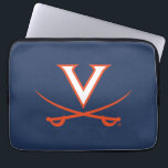 V Saber Laptop Sleeve<br><div class="desc">Kijk eens naar deze design van Virginia Cavaliers. Show van je Virginia Cavaliers trots op deze nieuwe universitaire producten. Dit zijn de perfecte cadeautjes voor de Virginia student,  alumni,  familie,  vriend of fan in je leven. Al deze Zazzle producten zijn aanpasbaar met jouw naam,  klassenjaar of club. Ga Wahoos!</div>