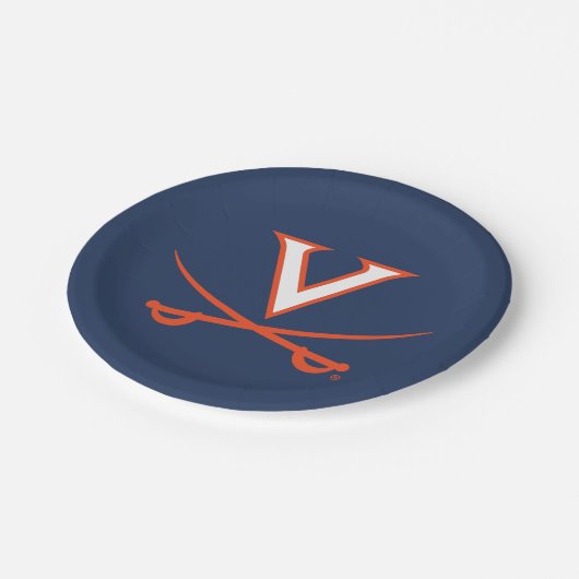 V Saber Papieren Bordje (Gekanteld)