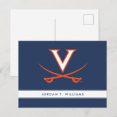 V Saber Uitnodiging Briefkaart (Voorkant / Achterkant)