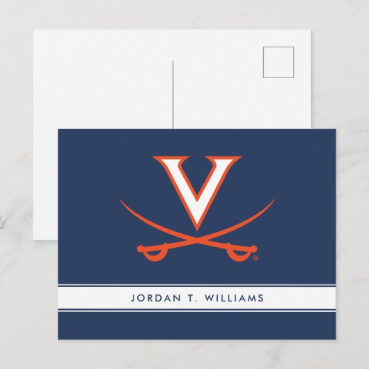 V Saber Uitnodiging Briefkaart (Voorkant / Achterkant)