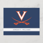 V Saber Uitnodiging Briefkaart (Voorkant)