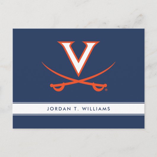 V Saber Uitnodiging Briefkaart (Voorkant)