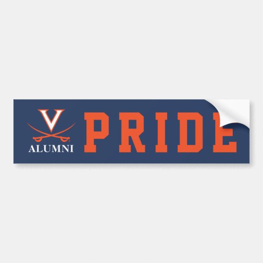 V Sabre Alumni Bumpersticker (Voorkant)