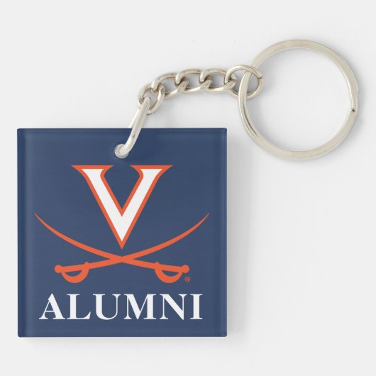 V Sabre Alumni Sleutelhanger (Achterkant)