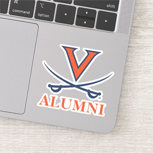 V Sabre Alumni Sticker (Detail)