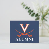 V Sabre Alumni Uitnodiging Briefkaart (Staand voorkant)