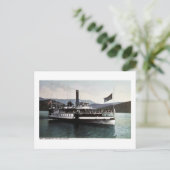 V. Sagamore op Lake George, New York Briefkaart (Staand voorkant)