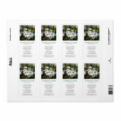 V Square Photo - Cherry Blossom Etiket (Full Sheet)