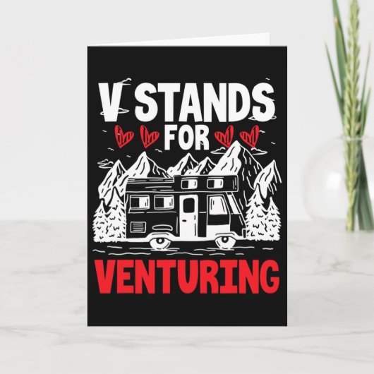V Staat Voor Avontuur Kaart (Voorkant)
