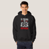 V staat voor Venturing Hoodie (Voorkant volledig)