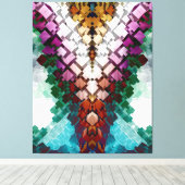 V-Stapelpiramide Canvas Afdruk (Insitu (Houten vloer))