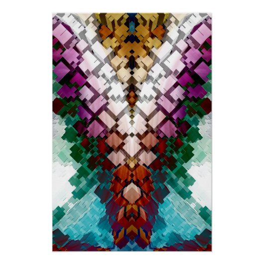 V-Stapelpiramide Perfect Poster (Voorkant)