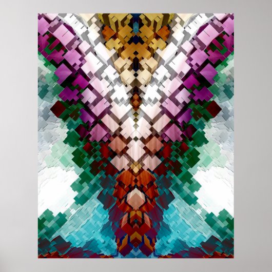 V-Stapelpiramide Poster (Voorkant)