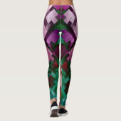 V-Stapelpiramide ZM1 Leggings (Achterkant)
