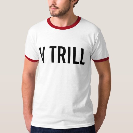 v trillen t-shirt (Voorkant)