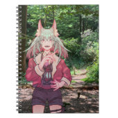 V Tuber, VTuber, Anime Forrest Notitieboek (Voorkant)