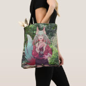V Tuber, VTuber, Anime, Forrest  Tote Bag (Dichtbij)