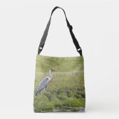 V Tuber, VTuber Anime. Reiger Heron Crossbody Tas (Achterkant)
