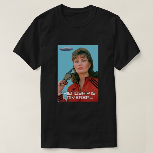 V TV Show Bezoeker Alien Diana Classic T-shirt (Design voorkant)