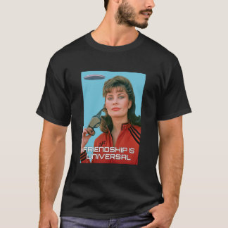 V TV Show Bezoeker Alien Diana Classic T-shirt