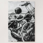 V-Twin American Made Harley Biker Legpuzzel (Verticaal)