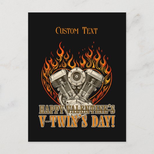 V-Twin’s Day for Chopper Lovers Make it personal!  Feestdagenkaart (Voorkant)