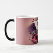 V Valentine Alphabet 3D Magische Mok (Links)