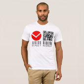 V Verwacht respect T-shirt (Voorkant volledig)