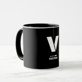 V(Victor) NATO-fonetisch alfabet & Morsecode Mok