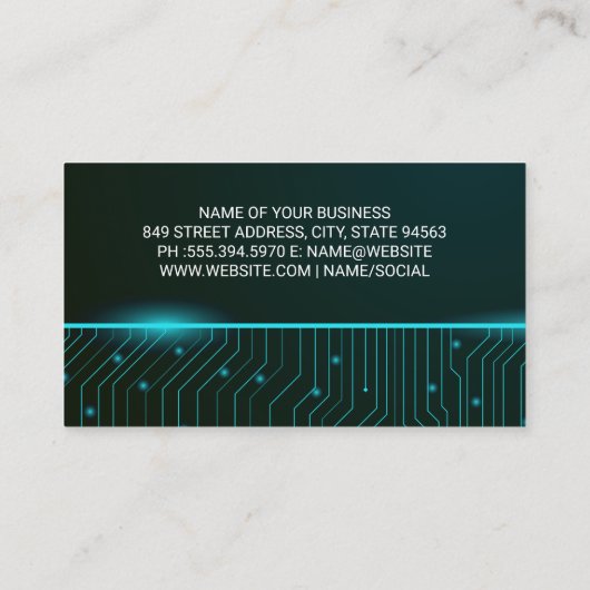 v visitekaartje (Achterkant)