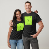 V - Vivaldi Grappig Chemie Element Symbool T-Shirt (Unisex)