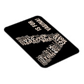 V voor vagina overwinning in Michigan Magneet (Rechterzijde)