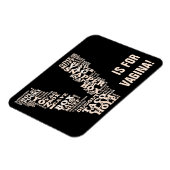 V voor vagina overwinning in Michigan Magneet (Linkerzijde)