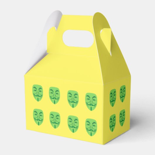 V voor veganist bedankdoosjes (Achterkant)