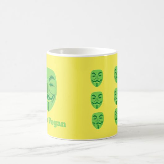 V voor veganist koffiemok (Center)