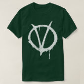 V voor Vendetta  2 T-shirt (Design voorkant)