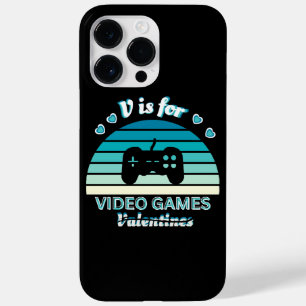 V voor videogames, niet Valentijnsdag - Grappige R Case-Mate iPhone 14 Pro Max Hoesje