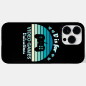 V voor videogames, niet Valentijnsdag - Grappige R Case-Mate iPhone Case (Achterkant (horizontaal))