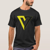 V voor vrijwilliger t-shirt (Voorkant)