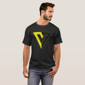 V voor vrijwilliger t-shirt (Voorkant volledig)