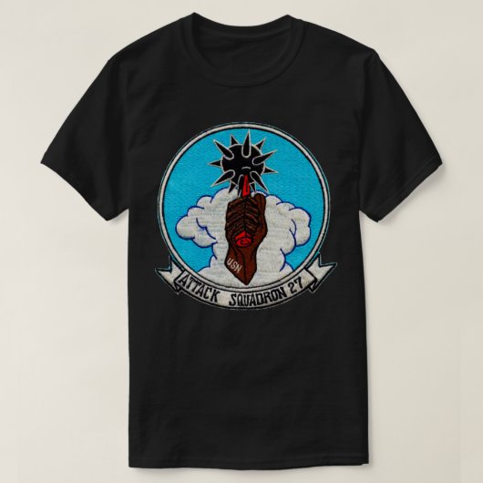 VA27 ATTACK SQUADRON STORE T-SHIRT (Design voorkant)