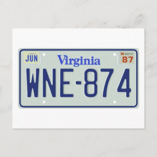 VA87 BRIEFKAART (Voorkant)