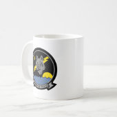 VA-155 Zilveroxes Koffiemok (Voorkant links)