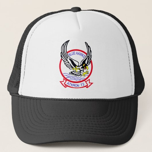 VA-72 Bluehawks Trucker Pet (Voorkant)