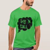 Va-cA Big'n TALL green t-shirt (maten tot 6X) (Voorkant)