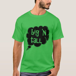 Va-cA Big'n TALL green t-shirt (maten tot 6X)