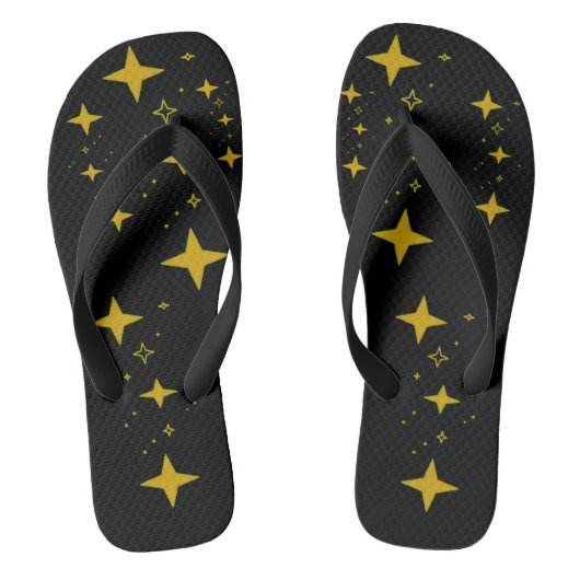 Va-cA nachtsterren teenslippers van DAL (Voetbed)