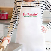 Va Fanculo Kitchen is gesloten Funny Italy Joke Standaard Schort